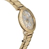 Thumbnail Image 2 of Vivienne Westwood Orb Logomania Champagne Dial Gold Tone Stainless Steel Bracelet