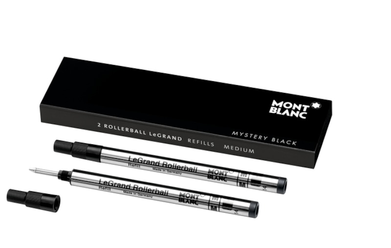 Montblanc Mystery Black Legrand Rollerball Refill X 2