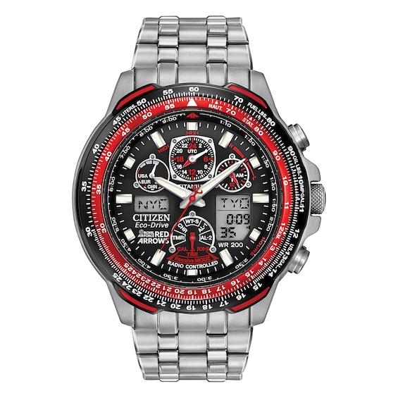 Men's Citizen Eco-Drive Red Arrows Skyhawk A.t Super Titanium™ Watch