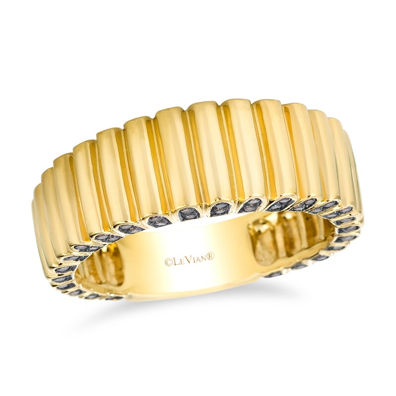 Main Image 1 of Le Vian 14ct Yellow Gold & Chocolate 0.30ct Diamond Ring