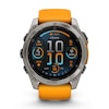 Thumbnail Image 1 of Garmin Fenix 8  51mm Titanium & Orange Silicone Strap Smartwatch