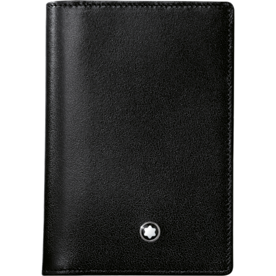 Montblanc Meisterstuck Black Leather Business Card Holder