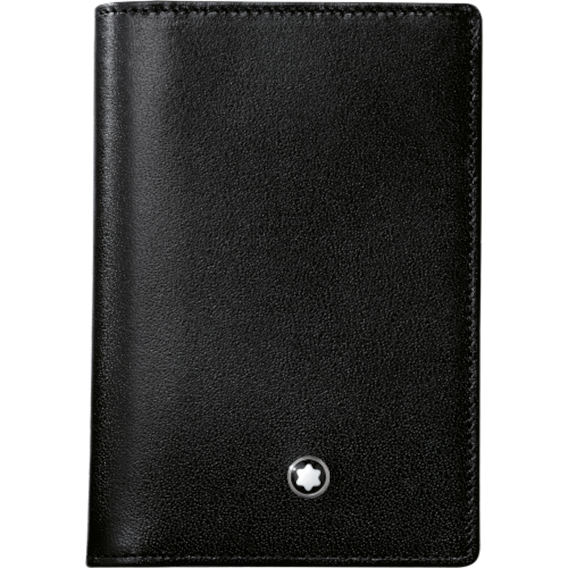 Montblanc Meisterstück Black Leather Business Card Holder