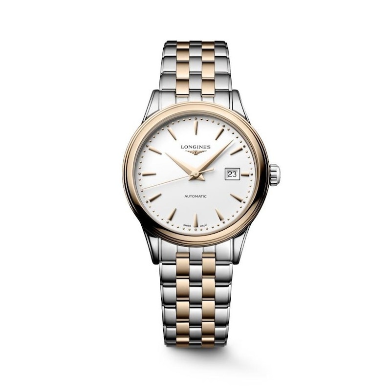 Main Image 1 of Longines Flagship Classic 30mm Automatic White Dial Two Tone Bracelet Watch
