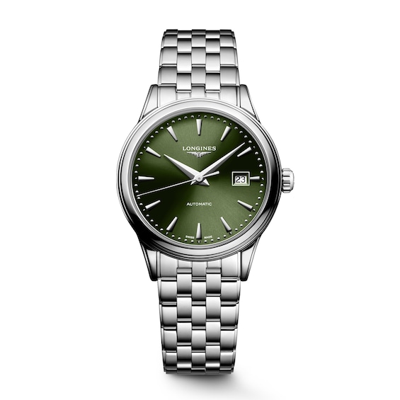 Longines Flagship Classic 30mm Women's Green Dial & Stainless Steel Watch