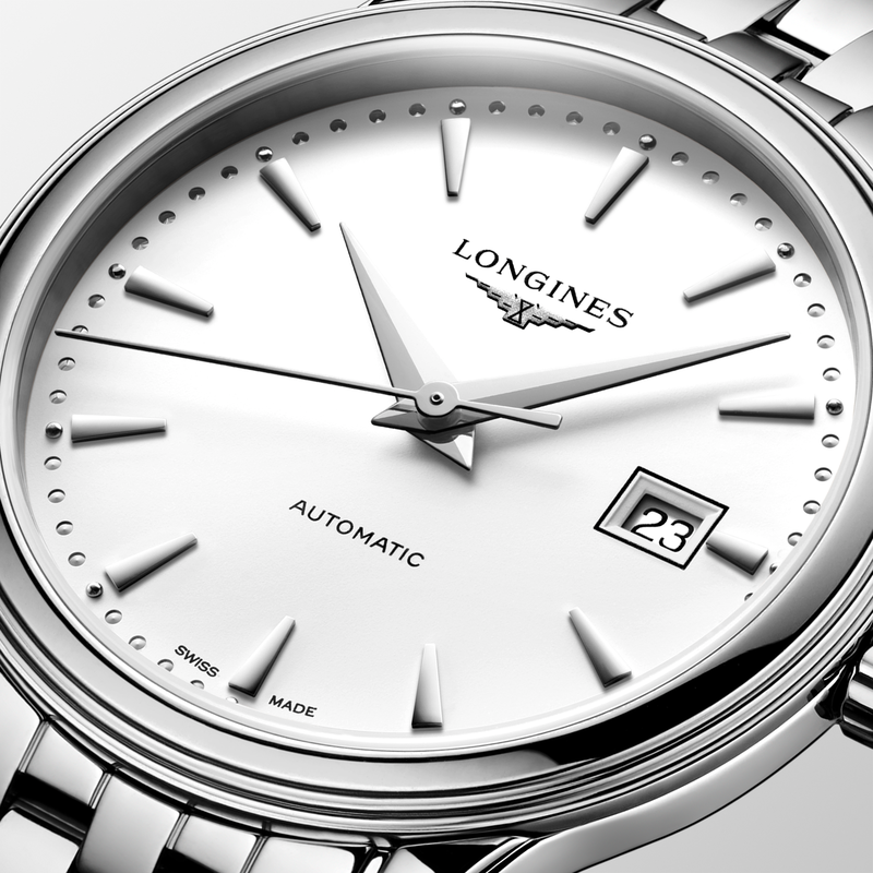 Main Image 4 of Longines Flagship 30mm Ladies' Stainless Steel Watch