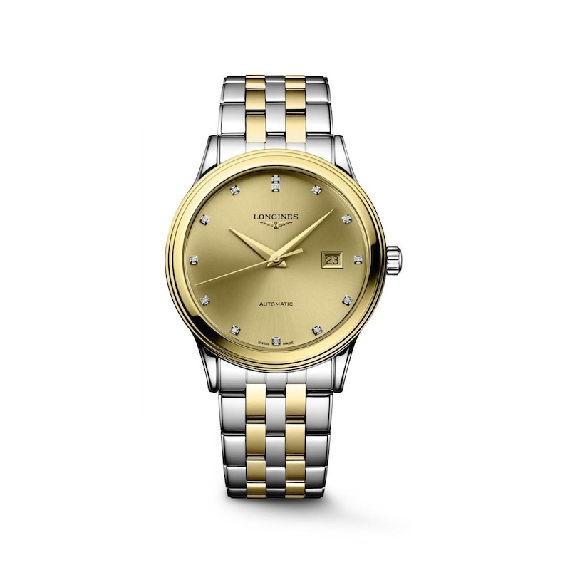 Main Image 1 of Longines Flagship Classic 40mm Automatic Gilt Dial Two Tone Bracelet Watch
