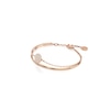 Thumbnail Image 2 of Swarovski Sublima Rose Gold Tone 6.7" Crystal Round Chain Bracelet