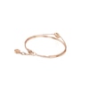 Thumbnail Image 4 of Swarovski Sublima Rose Gold Tone 6.7" Crystal Round Chain Bracelet