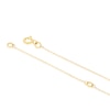 Thumbnail Image 3 of 18ct Yellow Gold 16+2" Cubic Zirconia Circle Pendant