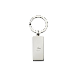 Gucci Trademark Sterling Silver Keyring Ernest Jones
