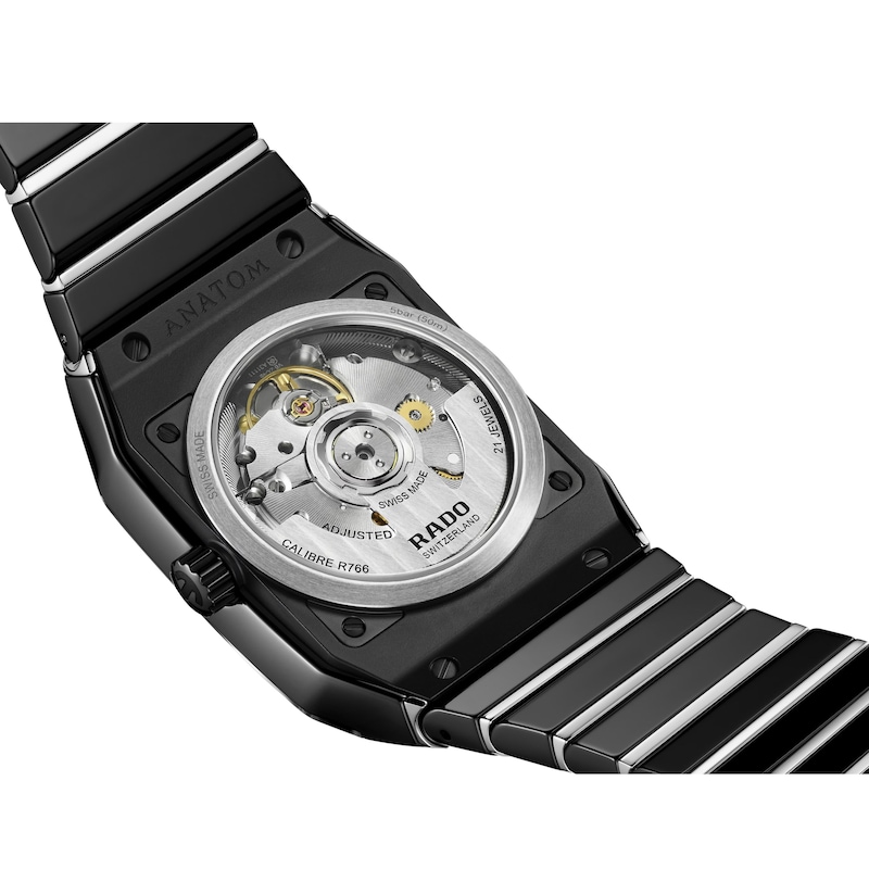 Main Image 4 of Rado Anatom Automatic Black High Tech Ceramic & Stainless Steel Watch