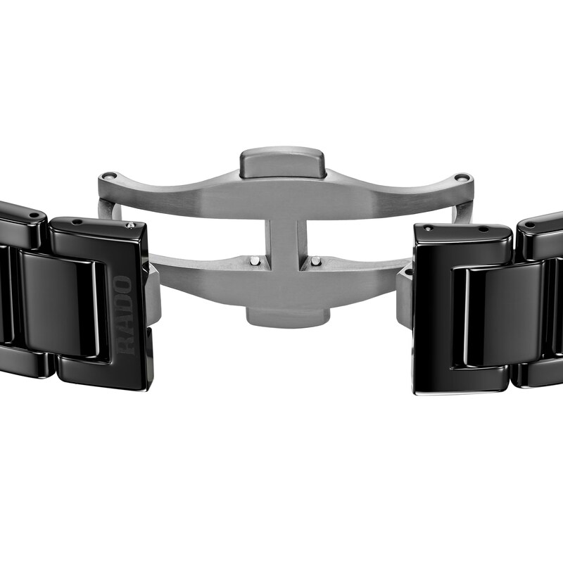 Main Image 5 of Rado True Square Thinline Black High Tech Ceramic Bracelet Watch