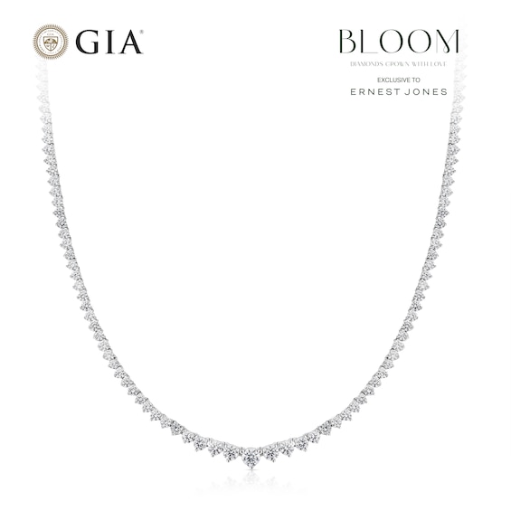 BLOOM The Tennis Collection 18ct White Gold 5.75ct Lab Grown