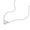 Thumbnail Image 2 of BLOOM Florence 14ct White Gold 0.50ct Lab Grown Diamond Heart Pendant