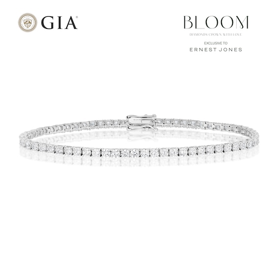 BLOOM The Tennis Collection 18ct White Gold 5ct Lab Grown Di