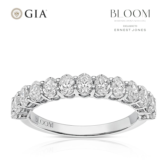 BLOOM Vienna Platinum 1.33ct Lab Grown Diamond Oval Cut Eter