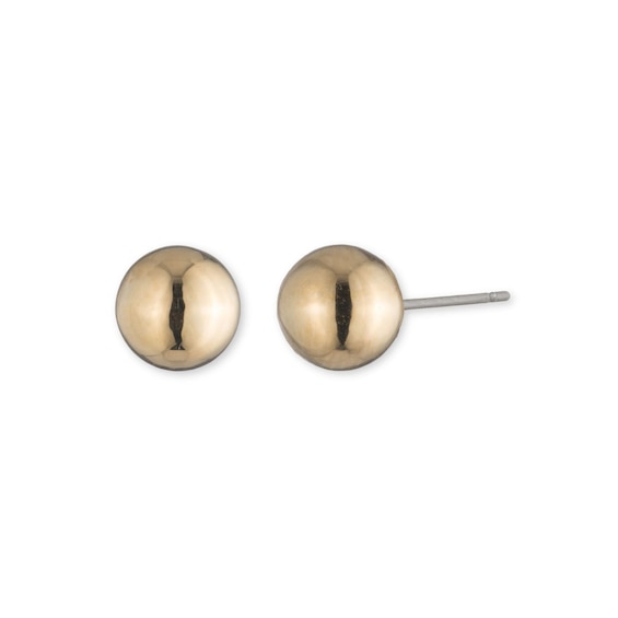Lauren Ralph Lauren Gold Tone 6mm Ball Stud Earrings