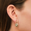 Thumbnail Image 2 of Lauren Ralph Lauren Signature Gold Tone Logo Padlock Drop Earrings