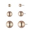 Thumbnail Image 1 of Lauren Ralph Lauren Gold Tone Trio Stud Earrings Set