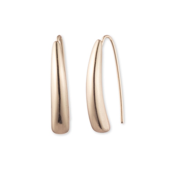 Women's Lauren Ralph Lauren Gold Tone Threader Earrings