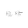 Thumbnail Image 1 of Lauren Ralph Lauren Silver Tone Logo Stud Earrings