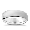 Thumbnail Image 0 of 18ct White Gold 6mm Super Heavyweight Court Ring