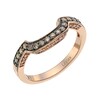 Thumbnail Image 0 of Le Vian 14ct Rose Gold 0.37ct Chocolate Diamond Band