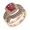 Thumbnail Image 1 of Le Vian 14ct Rose Gold 0.37ct Chocolate Diamond Band