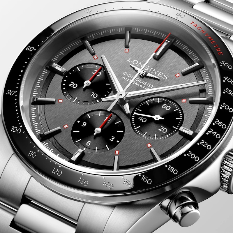 Main Image 2 of Longines Conquest Chrono Ski Edition Stainless Steel Watch