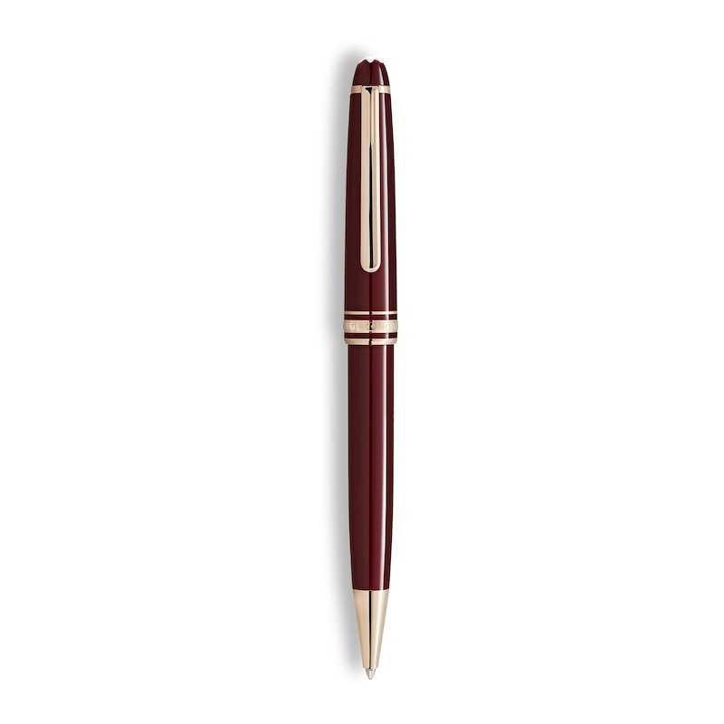 Main Image 1 of Montblanc Meisterstück Burgundy Red Classique Ballpoint Pen