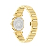 Thumbnail Image 2 of Versace 35mm Greek Black Dial Gold Tone Bracelet Watch