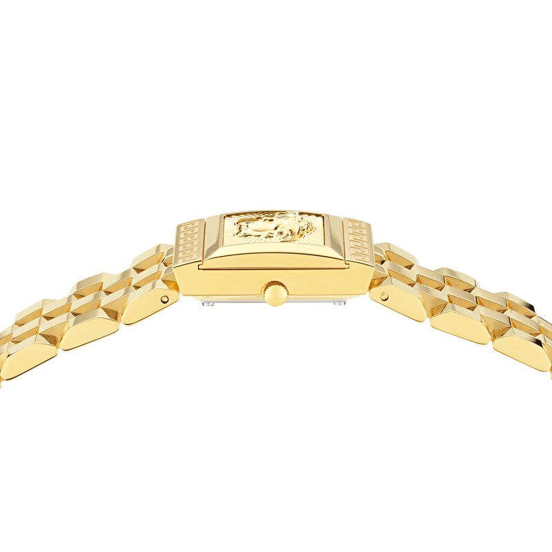 Main Image 4 of Versace 25mm Reveal Hidden Dial Gold Tone Bracelet Watch