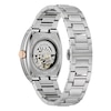 Thumbnail Image 3 of Bulova Maquina Men's Blue Skeleton Dial Curve Glass Stainless Steel Watch