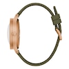 Thumbnail Image 2 of Bulova Men's MIL-SHIPS 150th Anniversary Green Dial & Rubber Strap Watch