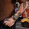 Thumbnail Image 7 of Bulova Men's MIL-SHIPS 150th Anniversary Green Dial & Rubber Strap Watch