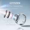 Thumbnail Image 6 of Citizen L Eco-Drive Ladies' Rectangle Stainless Steel Bracelet Watch