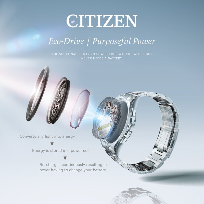 Main Image 6 of Citizen L Eco-Drive Ladies' Rectangle Stainless Steel Bracelet Watch