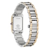 Thumbnail Image 3 of Citizen L Eco-Drive Ladies' Rectangle Two Tone Bracelet Watch