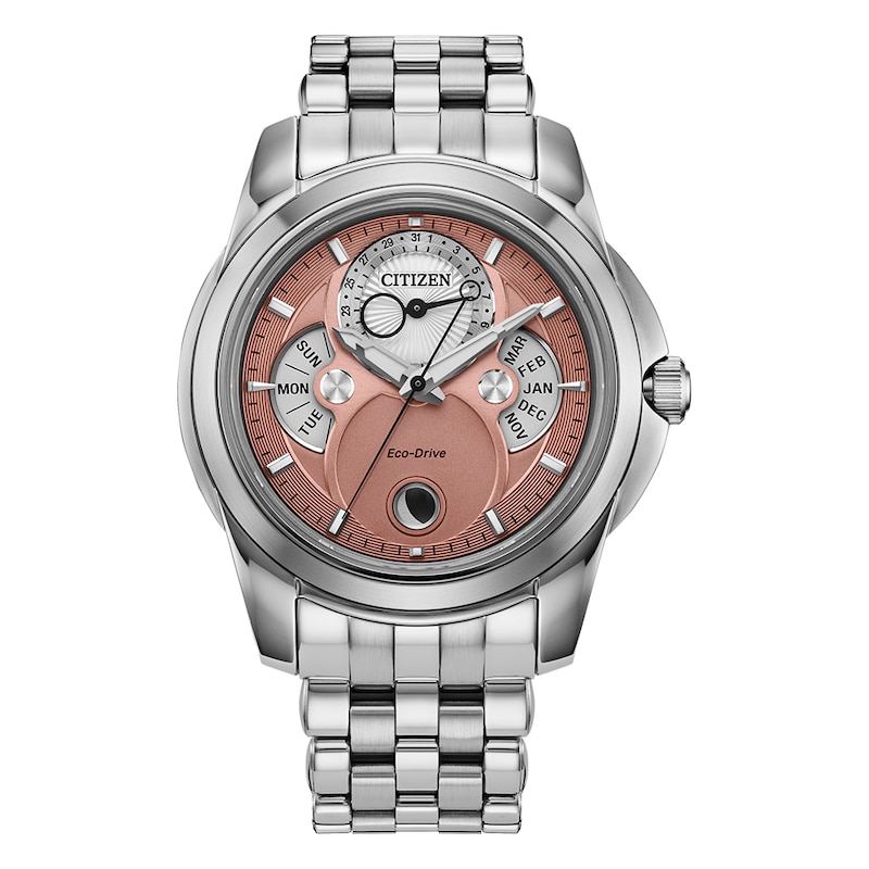 Main Image 1 of Citizen Eco-Drive Calendrier Men's Stainless Steel Bracelet Watch