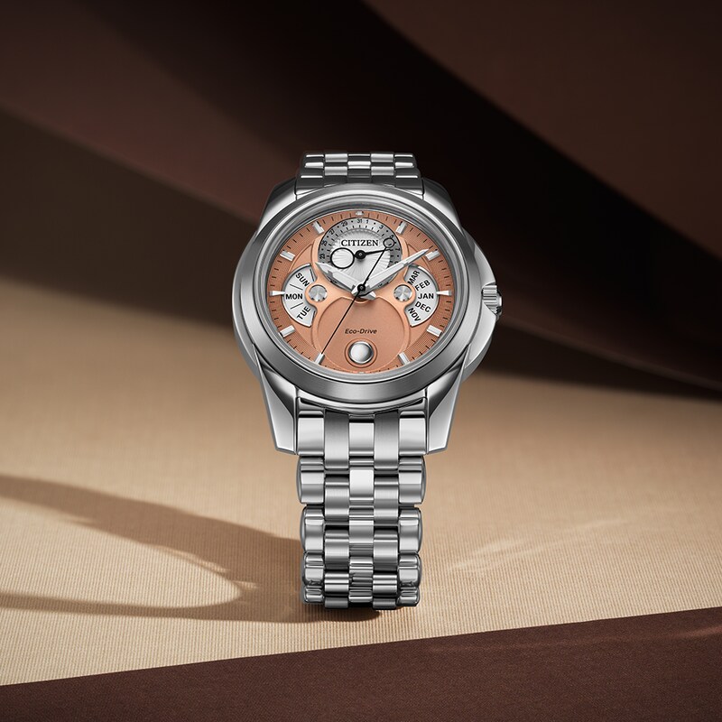Main Image 4 of Citizen Eco-Drive Calendrier Men's Stainless Steel Bracelet Watch