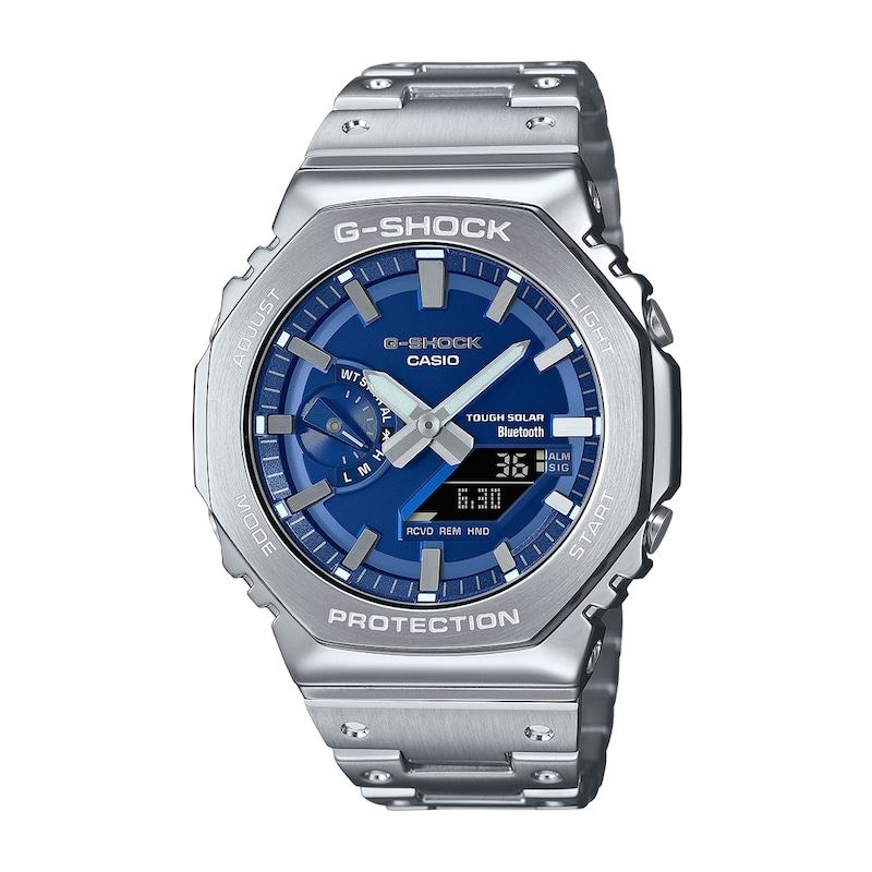 Main Image 1 of G-Shock GM-B2100AD-2AER Full Metal Blue Dial & Stainless Steel Bracelet Watch