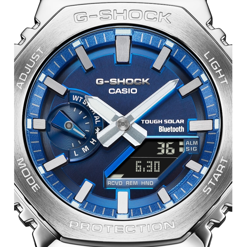 Main Image 2 of G-Shock GM-B2100AD-2AER Full Metal Blue Dial & Stainless Steel Bracelet Watch
