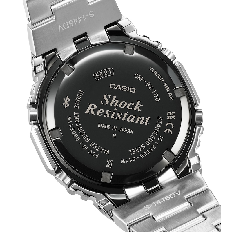 Main Image 4 of G-Shock GM-B2100AD-2AER Full Metal Blue Dial & Stainless Steel Bracelet Watch