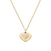Thumbnail Image 0 of Michael Kors 14ct Gold Plated Silver Kors Love Heart Pendant