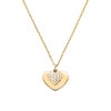 Thumbnail Image 0 of Michael Kors 14ct Gold Plated Silver Kors Love Heart Pendant