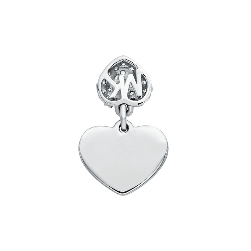 Michael Kors Sterling Silver Kors Love Heart Bracelet