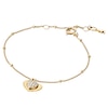 Thumbnail Image 0 of Michael Kors 14ct Gold Plated Silver 7 Inch Kors Love Bracelet