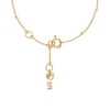 Thumbnail Image 1 of Michael Kors 14ct Gold Plated Silver 7 Inch Kors Love Bracelet