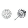 Thumbnail Image 1 of Michael Kors Sterling Silver Halo Stud Earrings